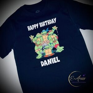 Teenage Mutant Ninja Turtles Birthday T-Shirt